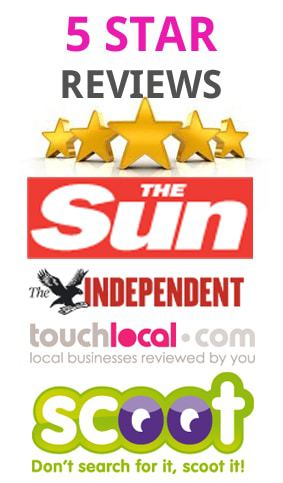 Off the peg 5 star website reviews