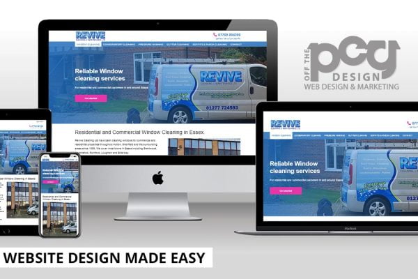 Window cleaning website design essex